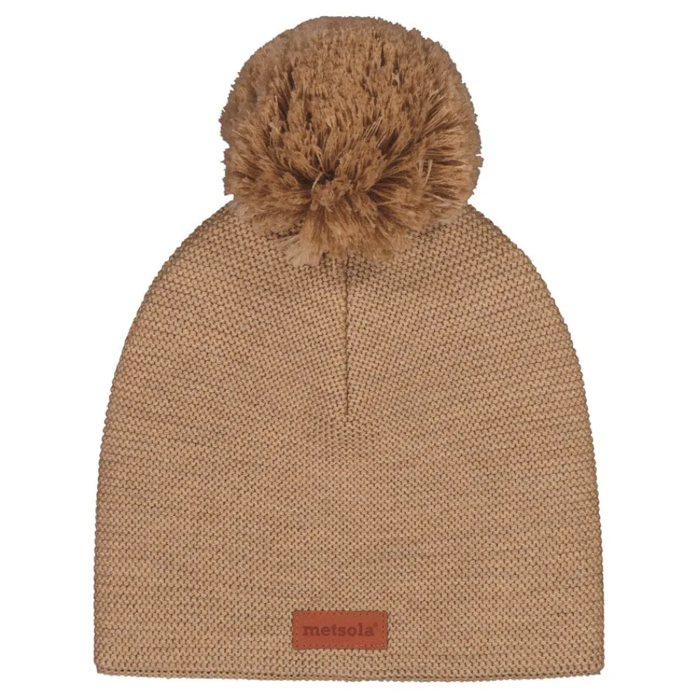 Metsola Päähineet Ja Huivit|Samanlaiset Asut Lapsen Kanssa>BUDDY BEANIE -MERINOVILLAPIPO | PEANUT BUTTER