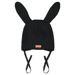 Metsola Päähineet Ja Huivit|Merinovillapipot>BUNNY HAT -MERINOVILLAPIPO | BLACK