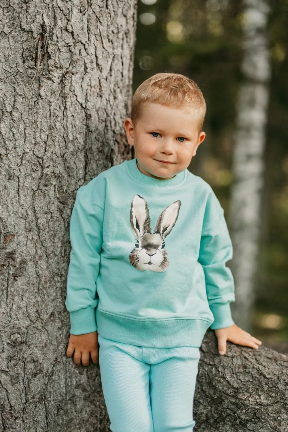 Metsola Paidat|Paidat>BUNNY OCEAN OVERSIZE SWEATER -COLLEGEPAITA