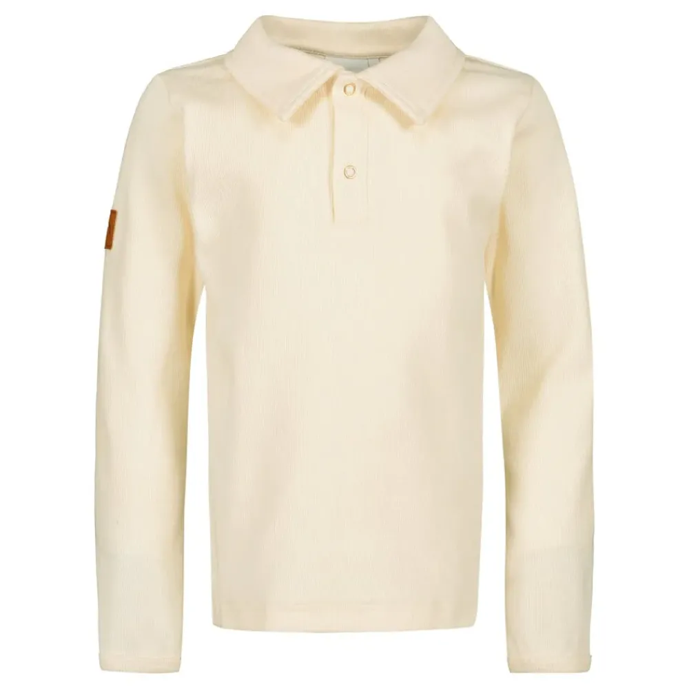 Metsola Klassikot|Paidat>COLLARED RIB -PAITA | VANILLA