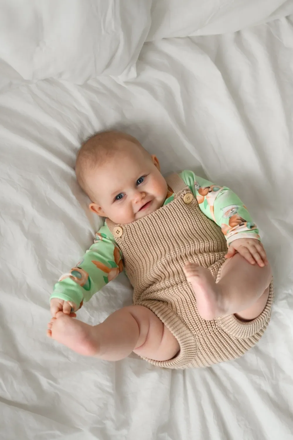 Metsola Housut & Legginsit|Housut & Legginsit>COTTON KNIT BRACE SHORTSIT | MOONLIGHT