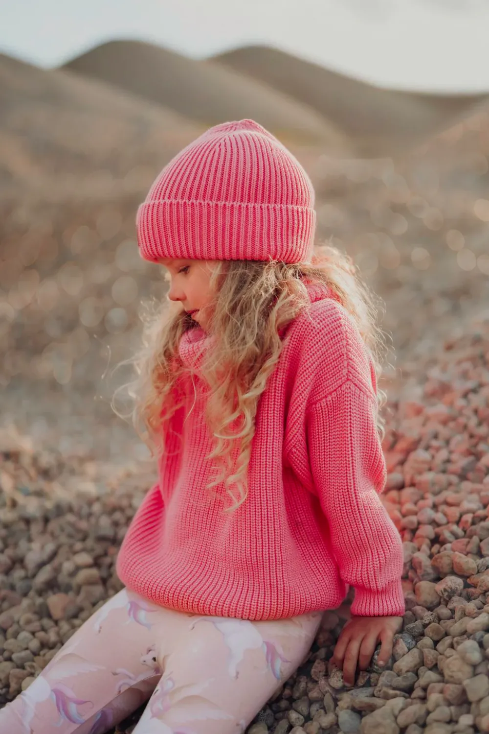 Metsola Päähineet Ja Huivit|Kaikki Aikuisten Asusteet>COTTON KNIT -PUUVILLAPIPO | SPACE PINK