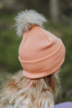 Metsola Päähineet Ja Huivit|Kaikki Aikuisten Asusteet>CRYSTAL BEANIE -PUUVILLAPIPO | MILKY APRICOT