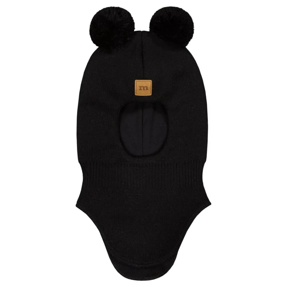 Metsola Päähineet Ja Huivit|Merinovillapipot>CUTIE HELMET -MERINOVILLA KYPÄRÄMYSSY | BLACK