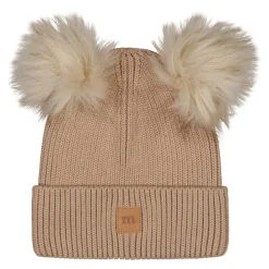 Metsola Päähineet Ja Huivit|Kaikki Aikuisten Asusteet>DOUBLE FUR POM -PUUVILLAPIPO | MUDDY BOOTS