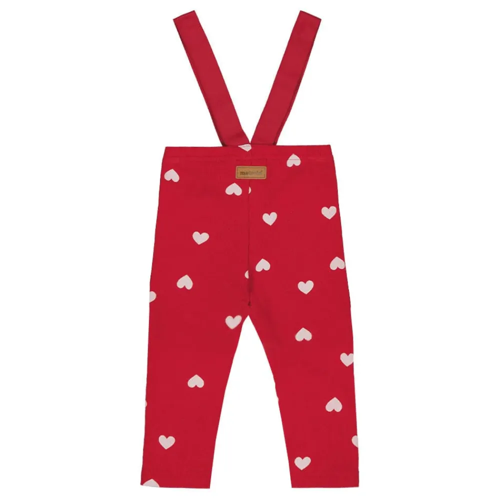 Metsola Housut & Legginsit|Housut & Legginsit>HEART SONG RIB BRACE PANTS -HENKSELIHOUSUT | POPPY