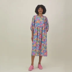 Metsola Kaikki Aikuisten Vaatteet|Samanlaiset Asut Lapsen Kanssa>MIRACLES VOLUME SLEEVE MIDI DRESS -MEKKO