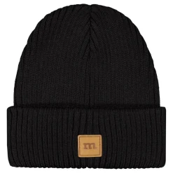 Metsola Päähineet Ja Huivit|Samanlaiset Asut Lapsen Kanssa>ONE COLOUR BEANIE -MERINOVILLAPIPO | BLACK