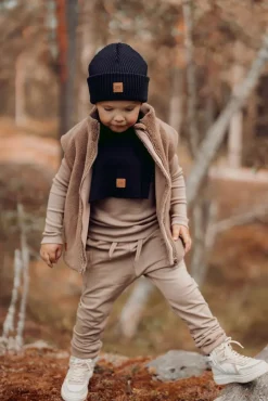 Metsola Päähineet Ja Huivit|Samanlaiset Asut Lapsen Kanssa>ONE COLOUR BEANIE -MERINOVILLAPIPO | BLACK