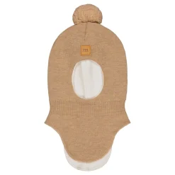Metsola Päähineet Ja Huivit|Merinovillapipot>POM POM HELMET -KYPÄRÄMYSSY, MERINOVILLA | PEANUT BUTTER