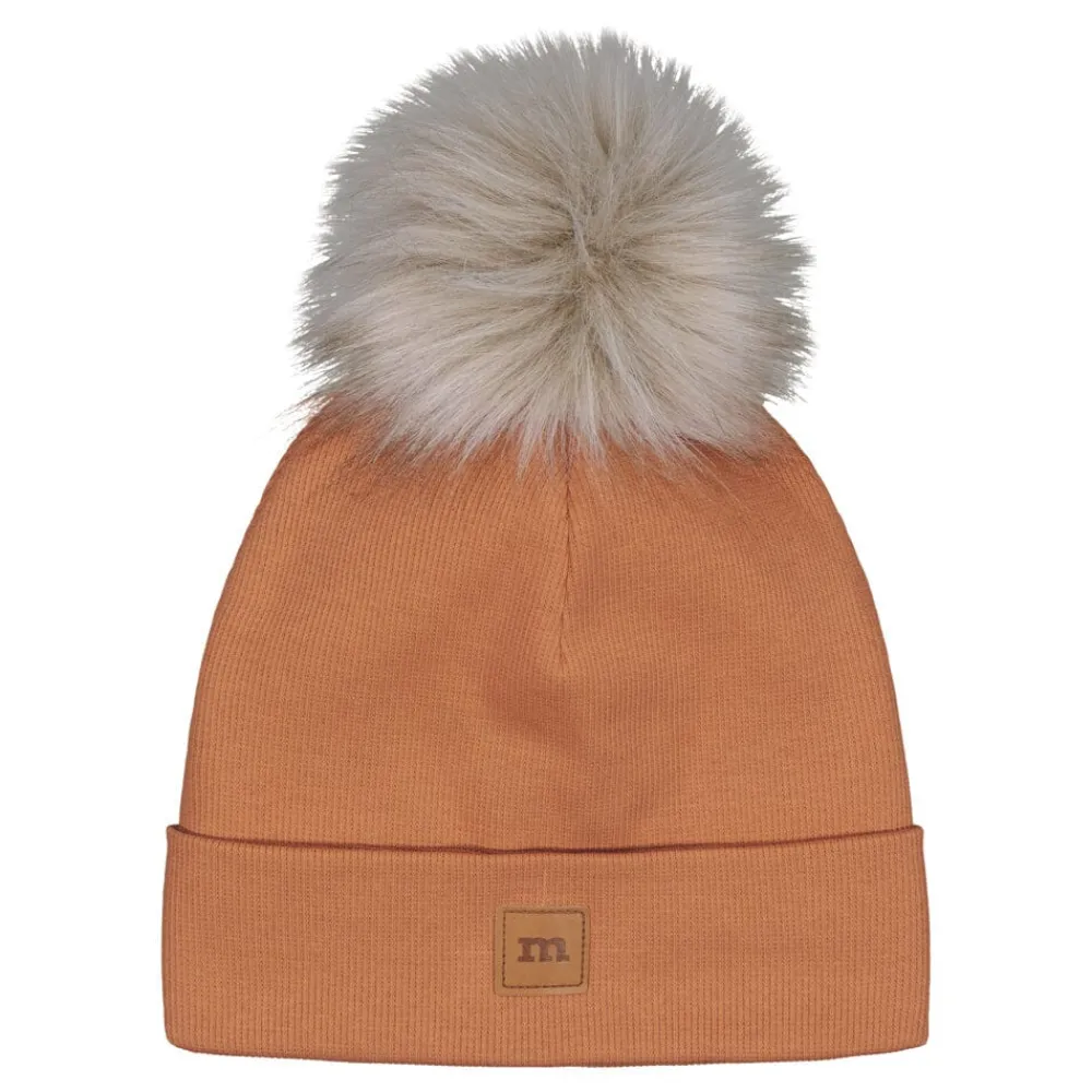 Metsola Päähineet Ja Huivit|Samanlaiset Asut Lapsen Kanssa>RIB BEANIE -TUPSUPIPO | PEANUT