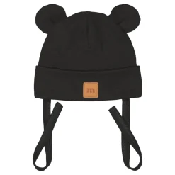 Metsola Päähineet Ja Huivit|Merinovillapipot>RIB BEAR BABY BEANIE -MERINOVILLAPIPO | BLACK