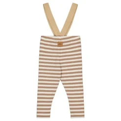 Metsola Housut & Legginsit|Housut & Legginsit>STRIPED RIB BRACE PANTS | MUDDY BOOTS/CREAMY