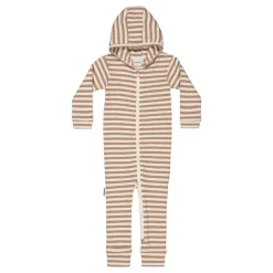 Metsola Jumpsuitit|Jumpsuitit>STRIPED RIB PLAYSUIT -HAALARI | MUDDY BOOTS/CREAMY